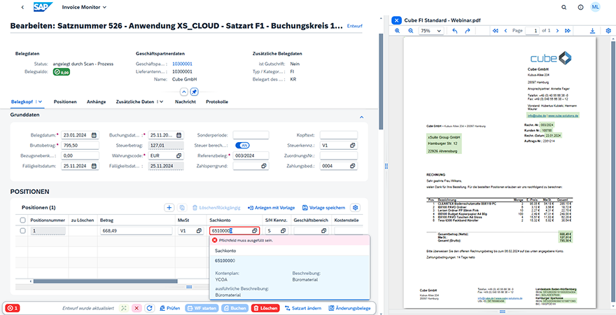 Logo - Rechnungsworkflow der xSuite erhält neue Clean-Core-Zertifizierung von SAP